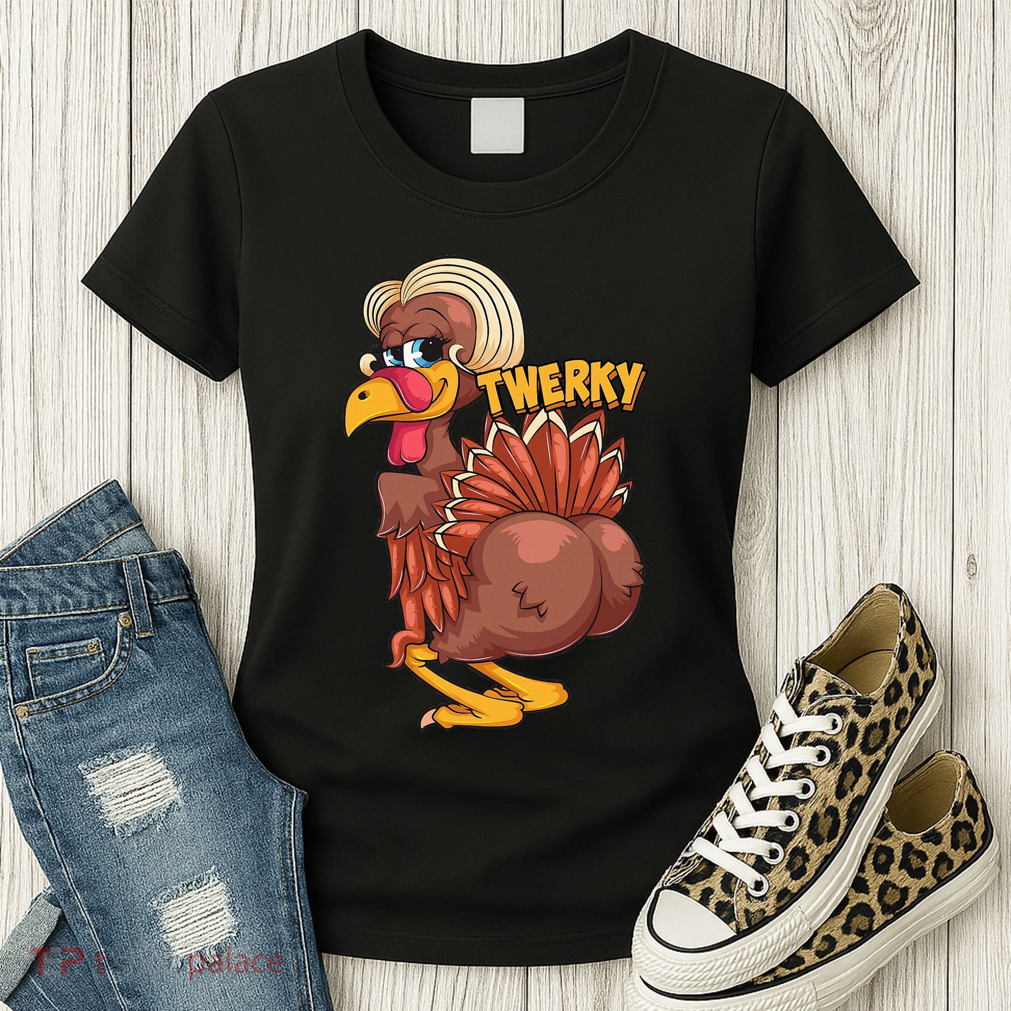 Funny Twerky Dance Cute Love Twerk Dancing Women's T-Shirt