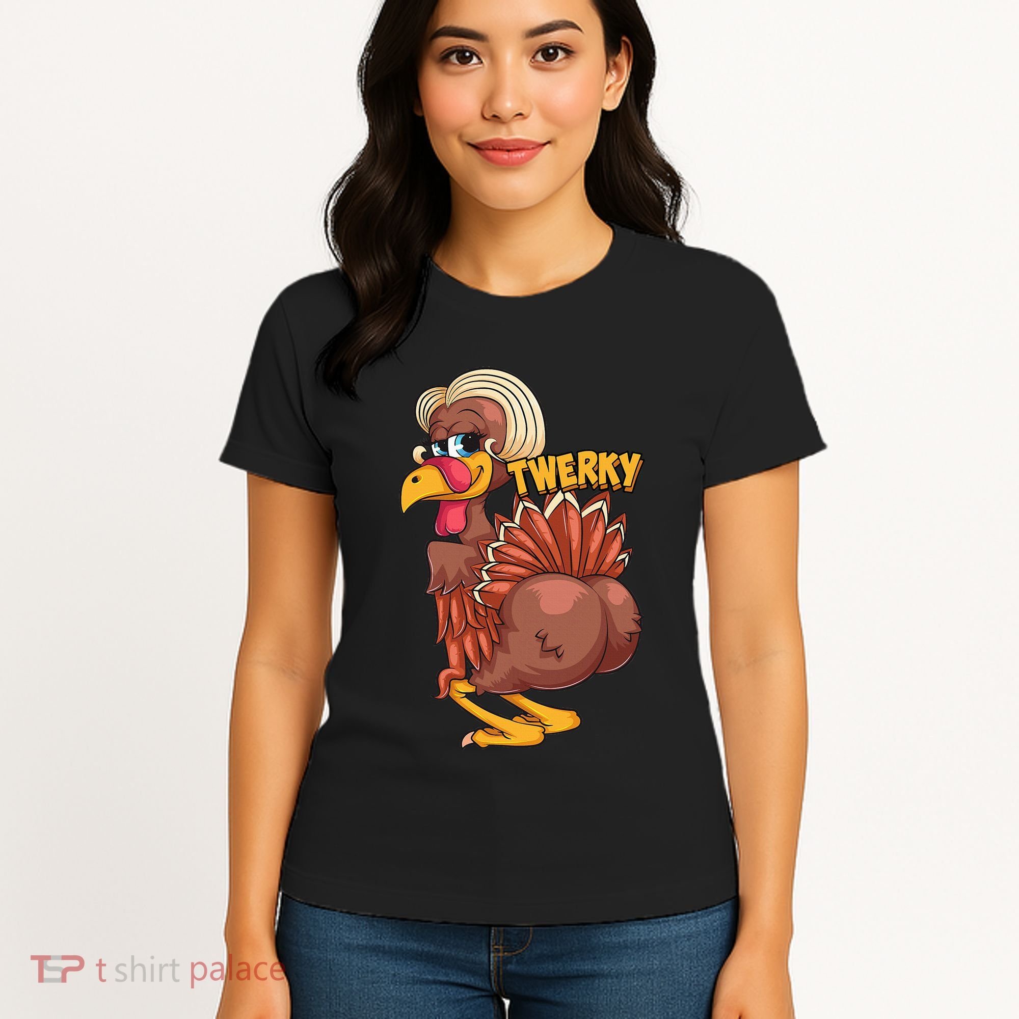 Funny Twerky Dance Cute Love Twerk Dancing Women's T-Shirt