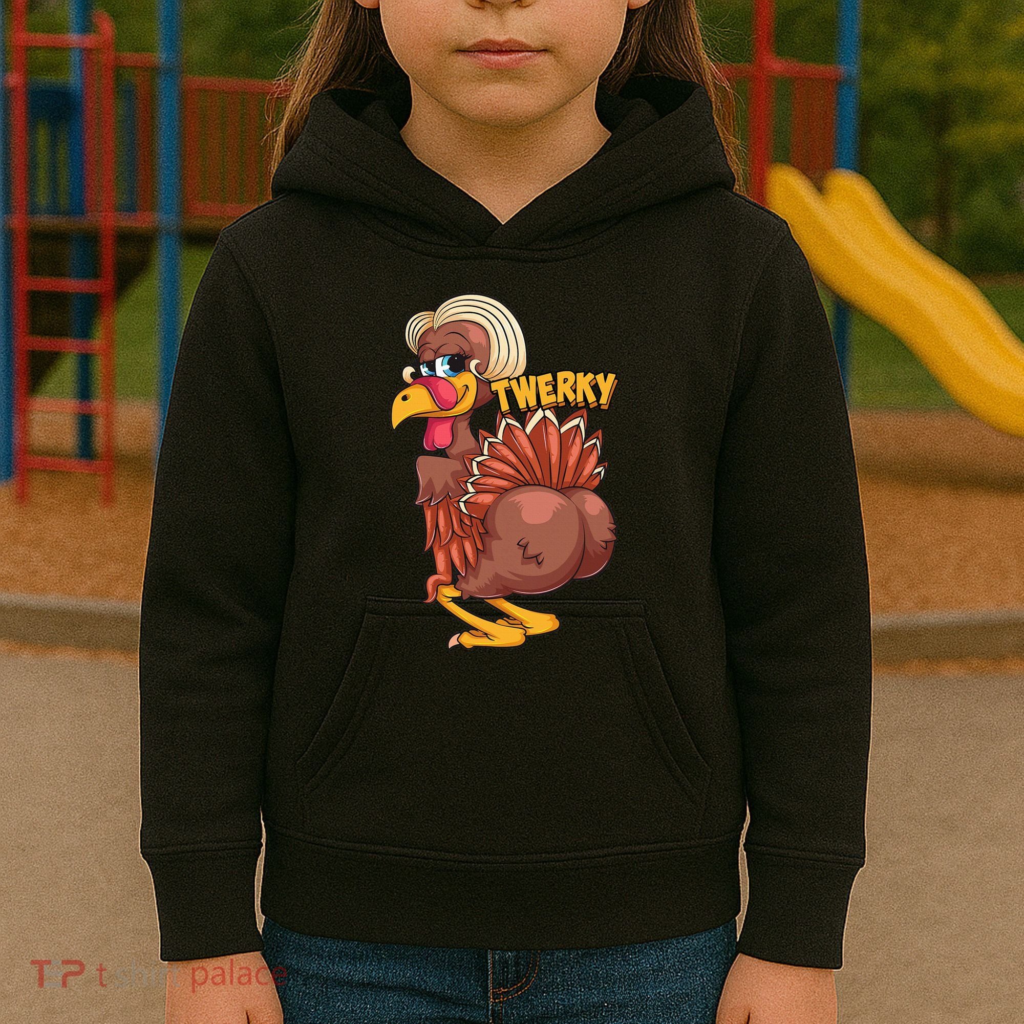 Funny Twerky Dance Cute Love Twerk Dancing Kids Hoodie