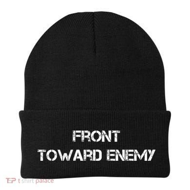 Front Toward Enemy Beanie