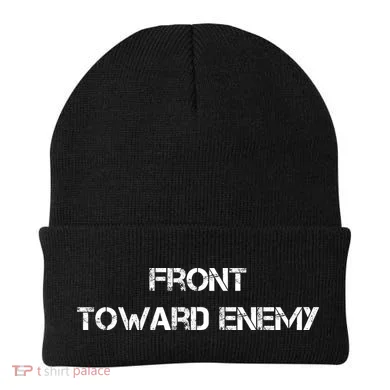 Front Toward Enemy Beanie