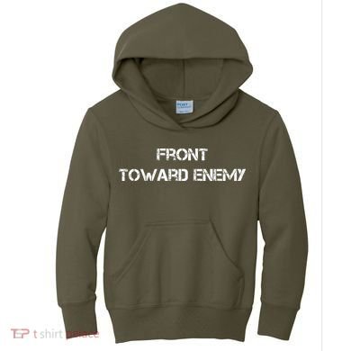 Front Toward Enemy Kids Hoodie