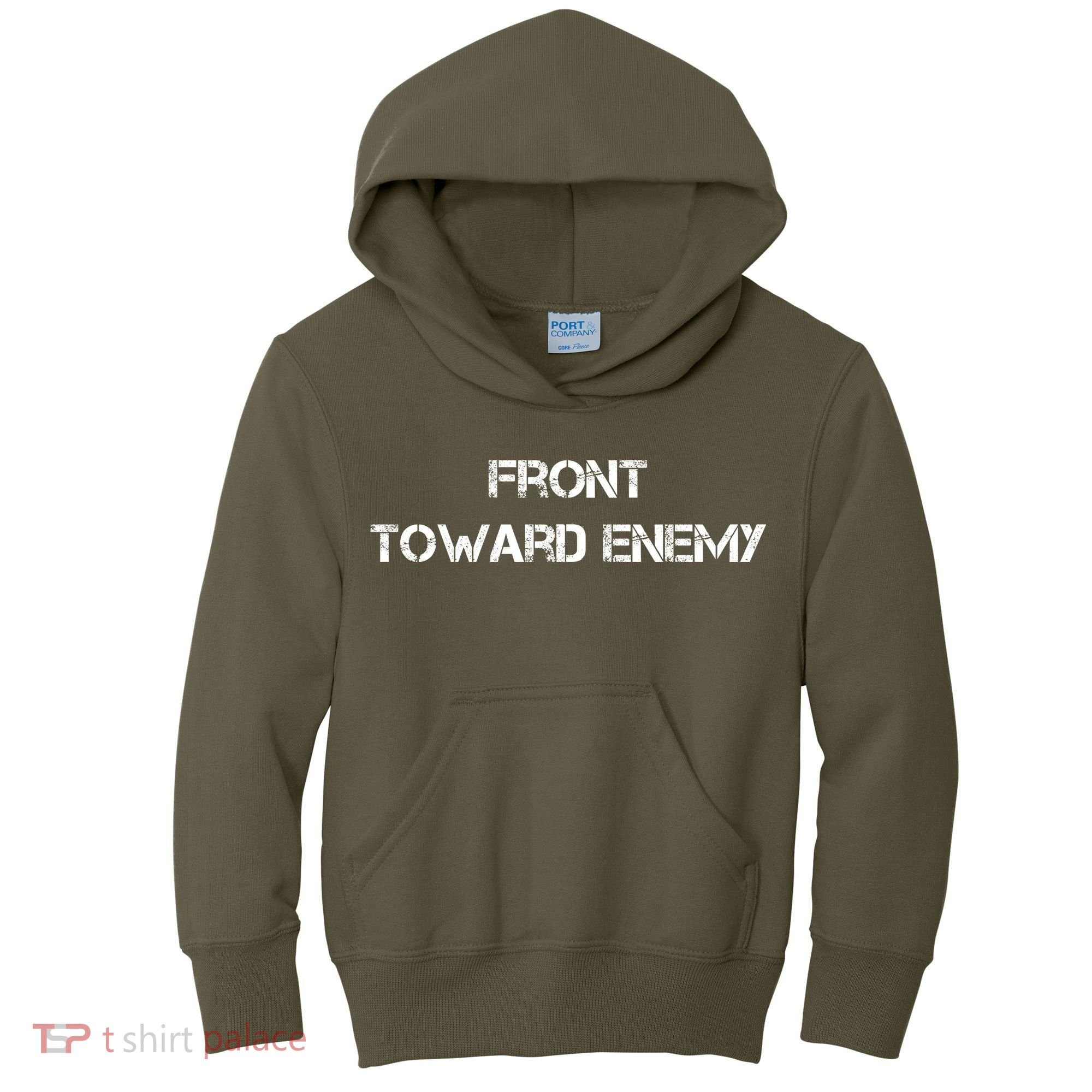 Front Toward Enemy Kids Hoodie