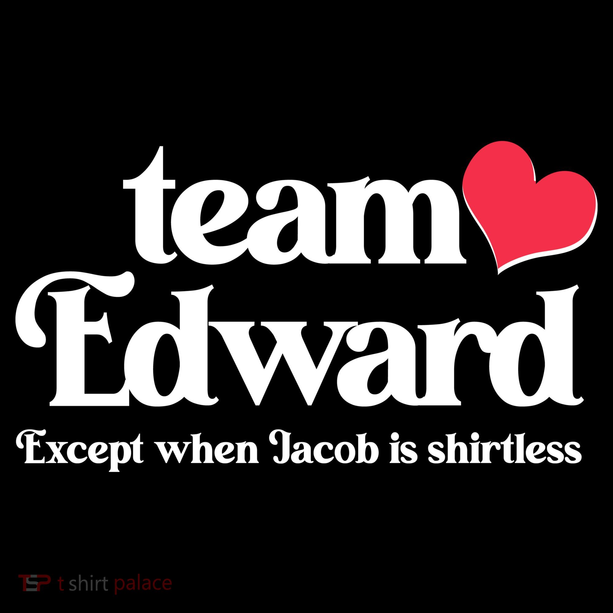 Funny Team Edward Except When Jacob Ornament