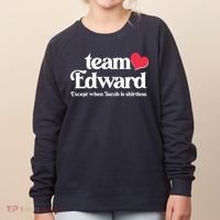 Funny Team Edward Except When Jacob Women's Sweatshirt thumb 0