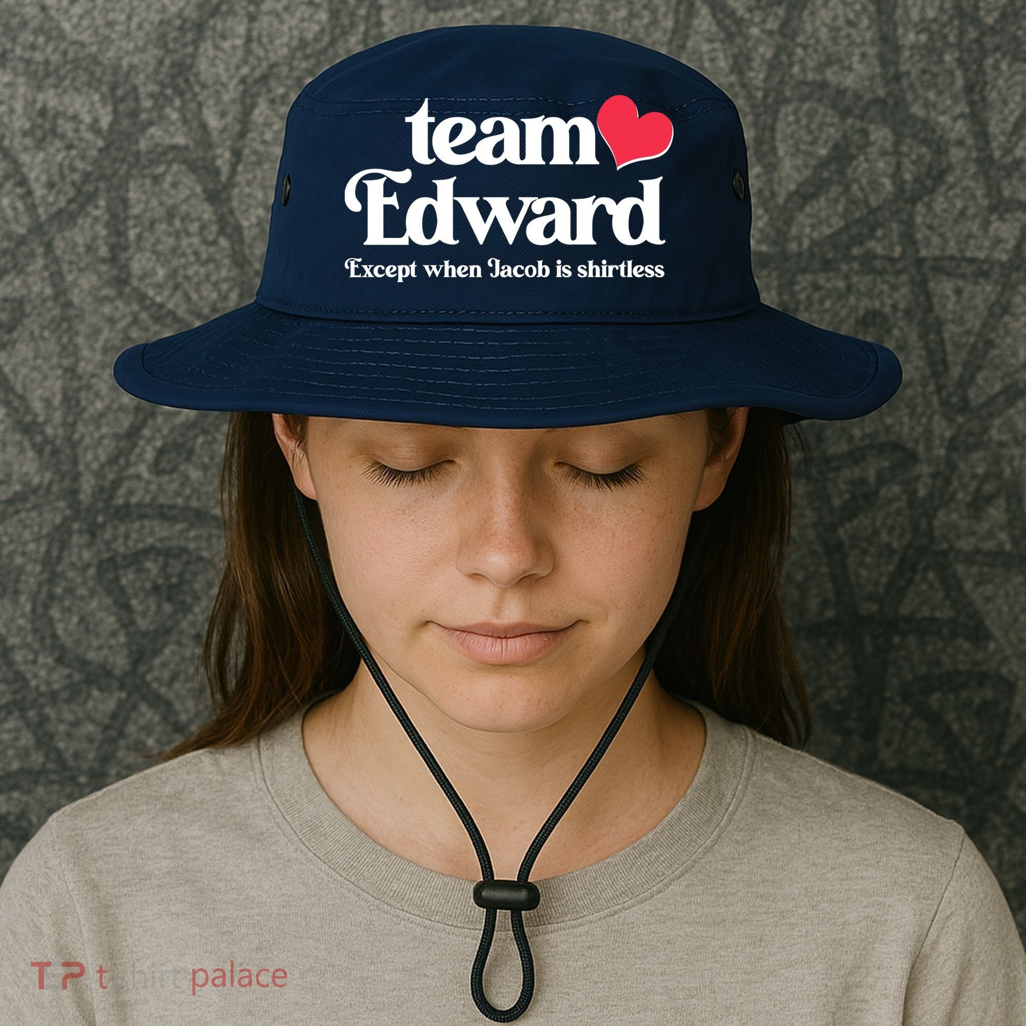 Funny Team Edward Except When Jacob Bucket Hat