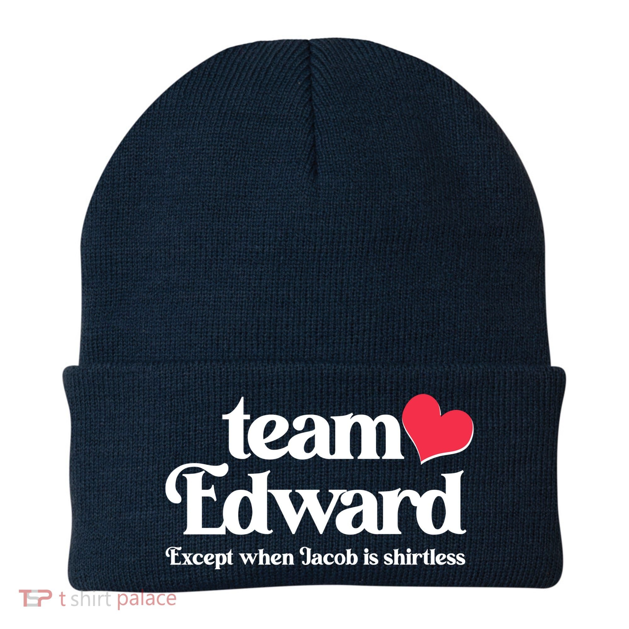 Funny Team Edward Except When Jacob Beanie