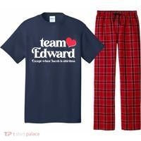 Funny Team Edward Except When Jacob Pajama Set thumb 0