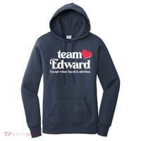 Funny Team Edward Except When Jacob Women's Hoodie thumb 0