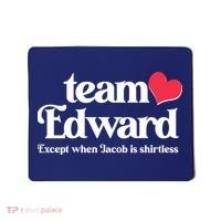 Funny Team Edward Except When Jacob Mousepad thumb 0