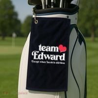 Funny Team Edward Except When Jacob Golf Towel thumb 2
