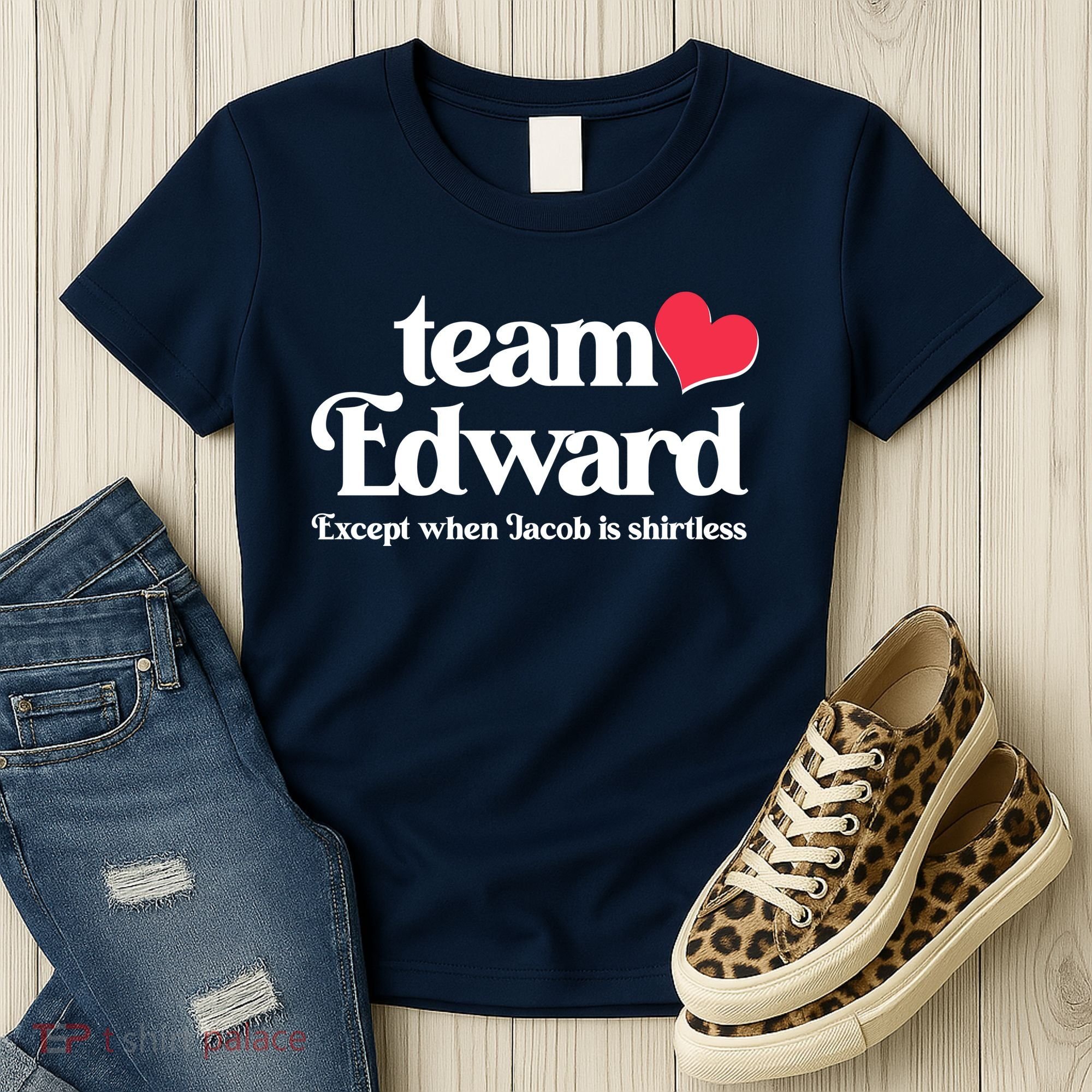 Funny Team Edward Except When Jacob Women's T-Shirt