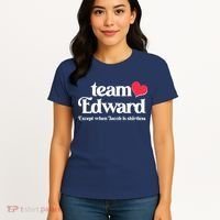 Funny Team Edward Except When Jacob Women's T-Shirt thumb 4