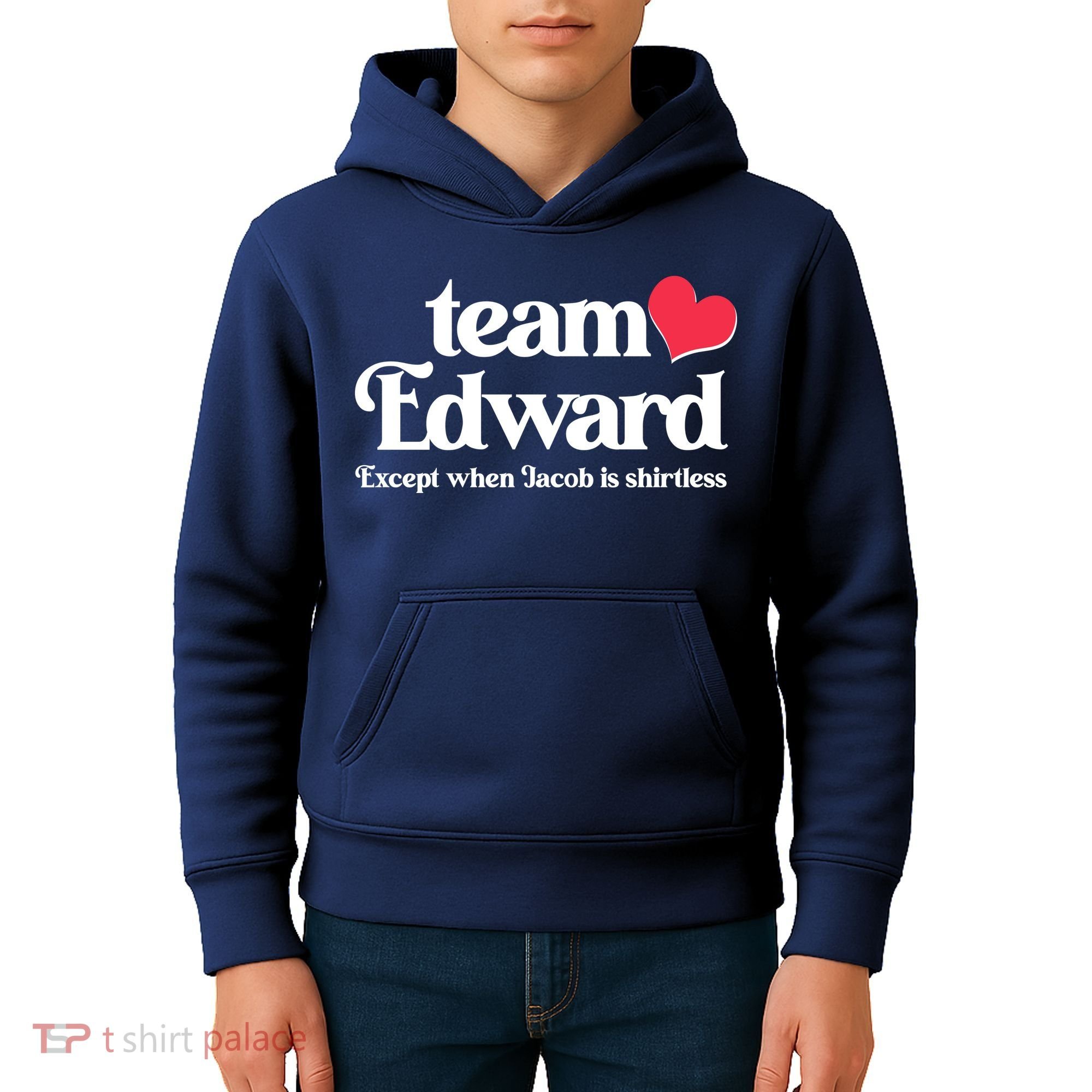 Funny Team Edward Except When Jacob Kids Hoodie