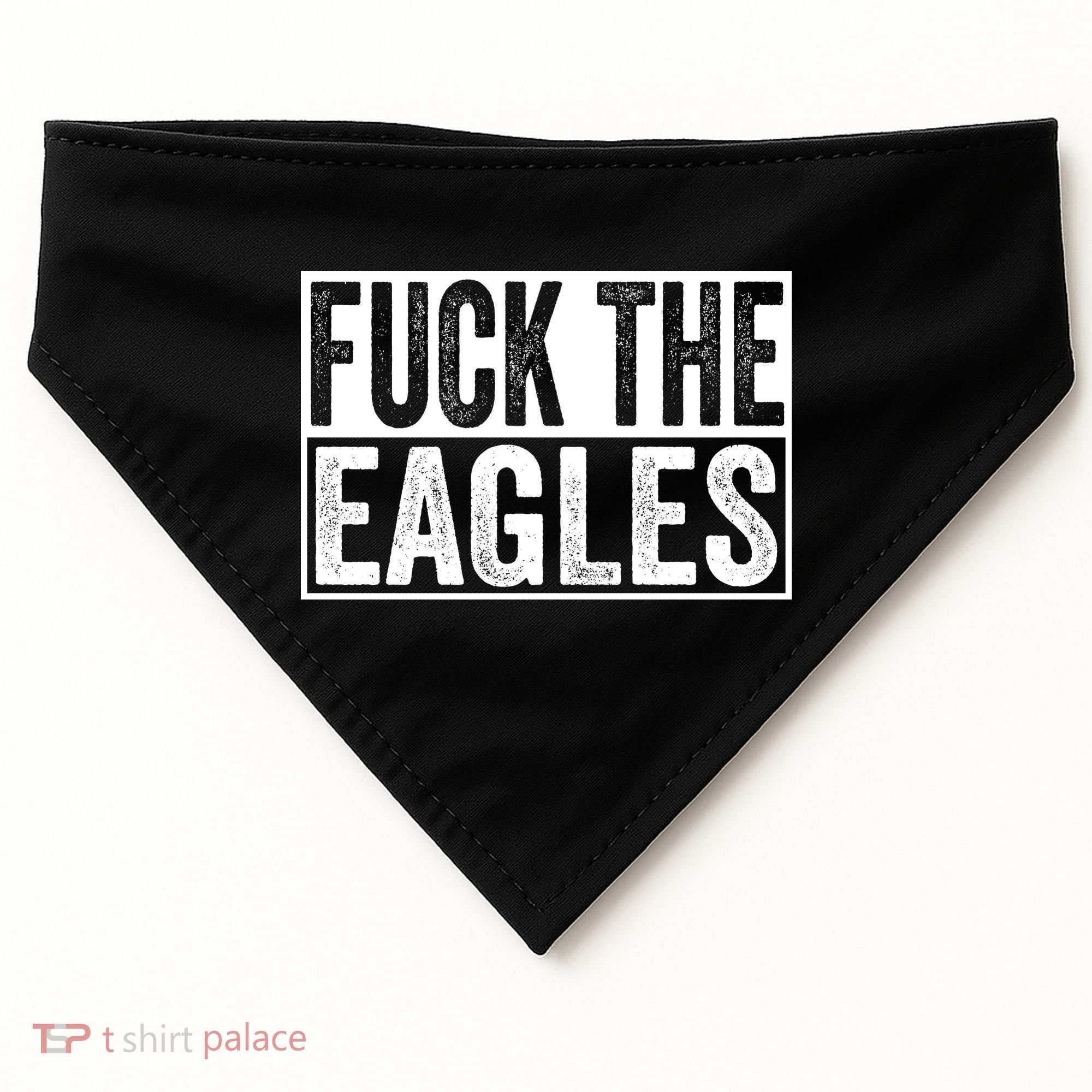 Fuck The Eagles USA-Made Doggie Bandana