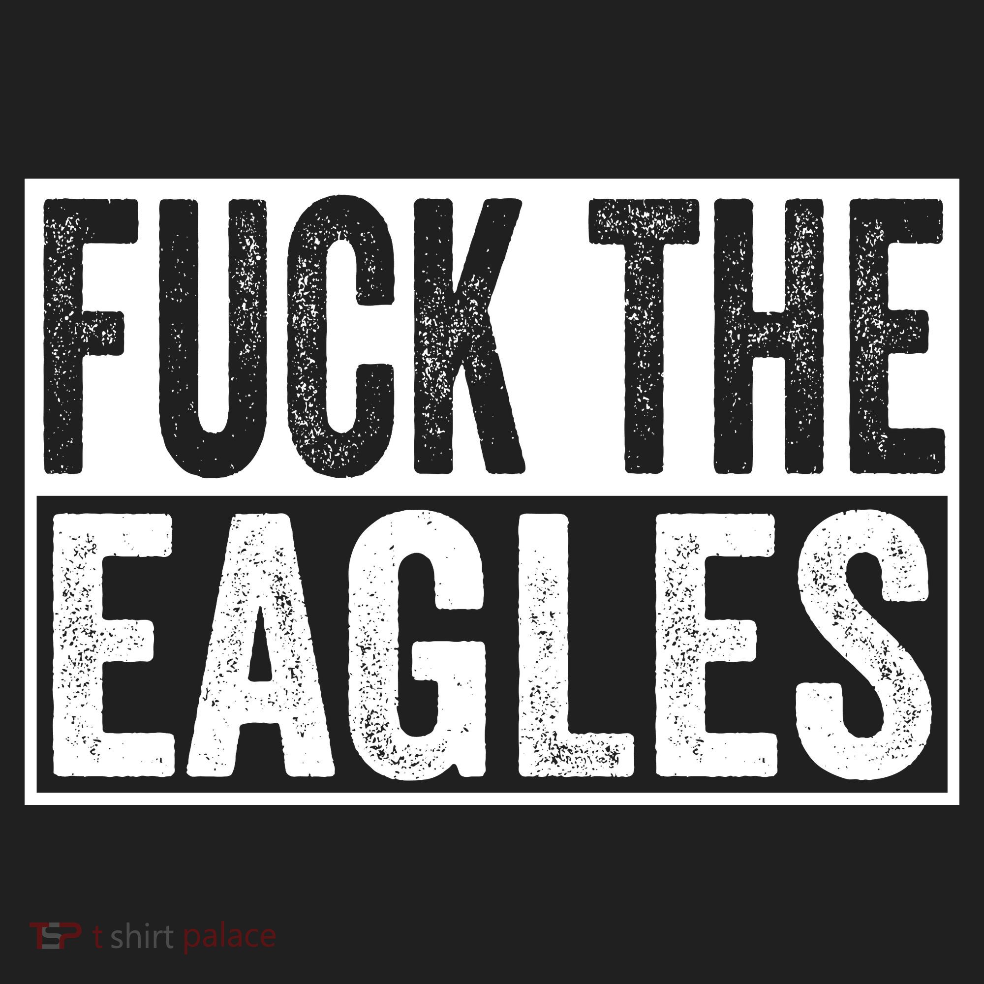 Fuck The Eagles Golf Towel