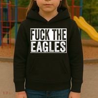 Fuck The Eagles Kids Hoodie thumb 3
