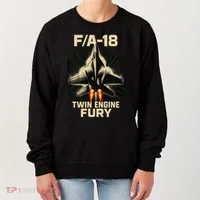 F/A-18 Twin Engine Fury Women's Sweatshirt thumb 0