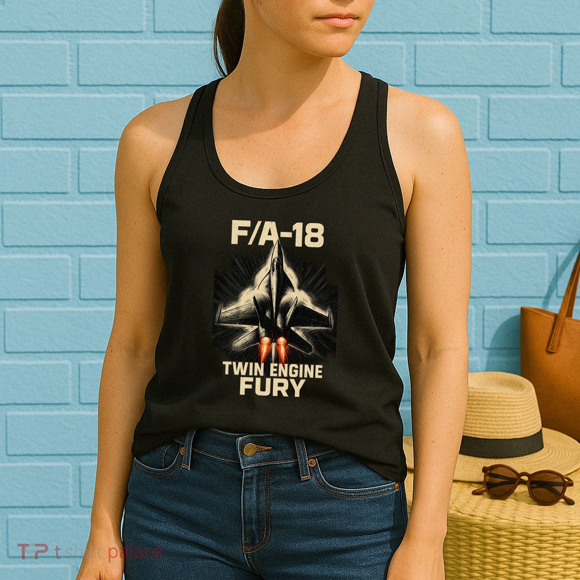 F/A-18 Twin Engine Fury Women's Tank Top