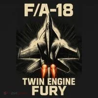 F/A-18 Twin Engine Fury Toddler Hoodie thumb 2