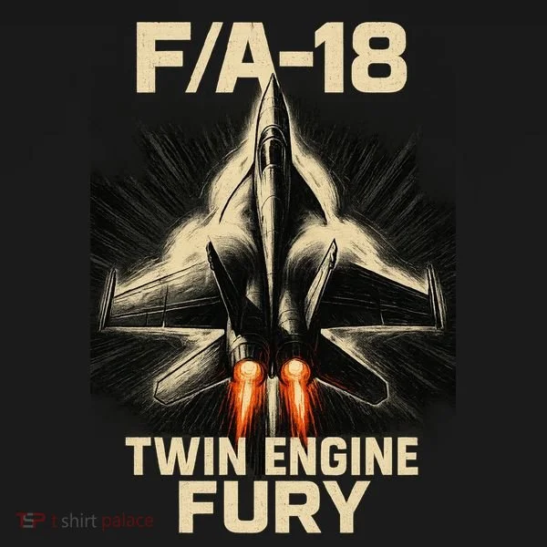F/A-18 Twin Engine Fury Toddler Hoodie