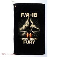 F/A-18 Twin Engine Fury Golf Towel thumb 0