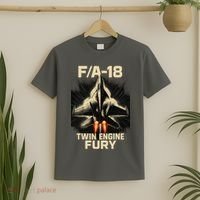 F/A-18 Twin Engine Fury T-Shirt thumb 2