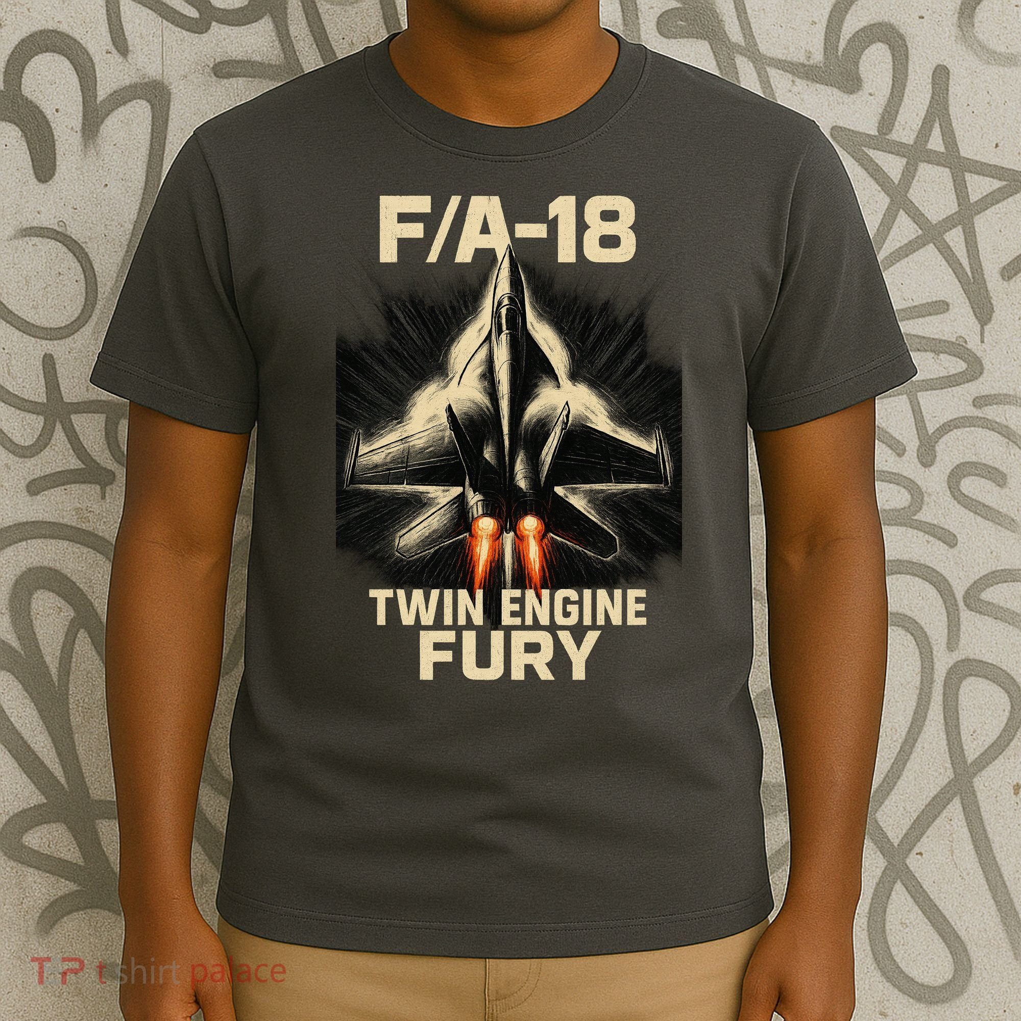 F/A-18 Twin Engine Fury T-Shirt