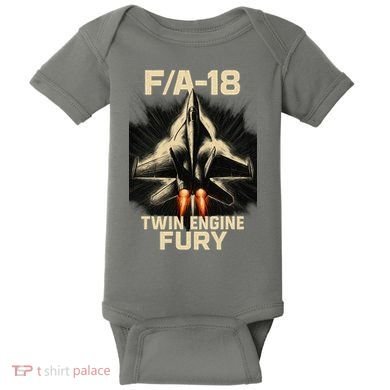 F/A-18 Twin Engine Fury Baby Bodysuit