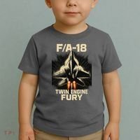 F/A-18 Twin Engine Fury Toddler T-Shirt thumb 2