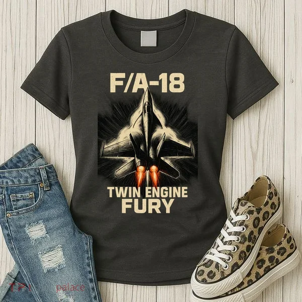 F/A-18 Twin Engine Fury Women's T-Shirt