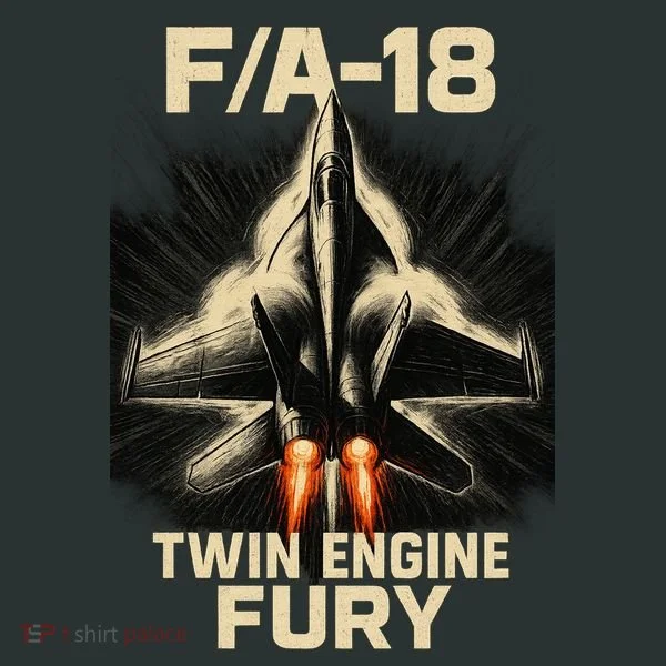 F/A-18 Twin Engine Fury Women's T-Shirt