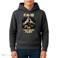 F/A-18 Twin Engine Fury Kids Hoodie thumb 4