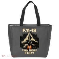 F/A-18 Twin Engine Fury Tote Bag thumb 0