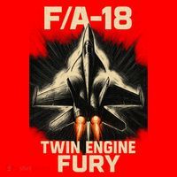 F/A-18 Twin Engine Fury Santa Hat thumb 1