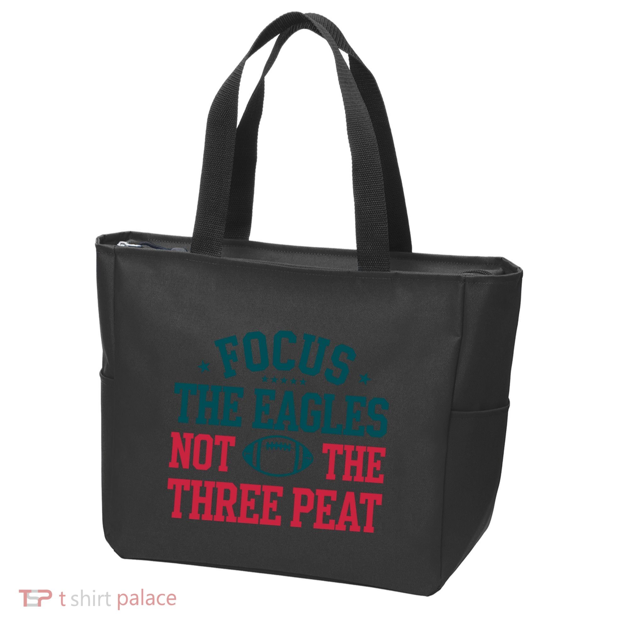 Focus The Eagle Not The Three Peat Football Team Lover Philadelphia Tote Bag