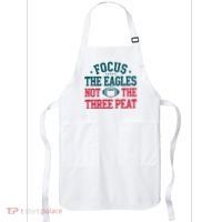 Focus The Eagle Not The Three Peat Football Team Lover Philadelphia Apron thumb 0