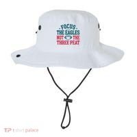 Focus The Eagle Not The Three Peat Football Team Lover Philadelphia Bucket Hat thumb 0