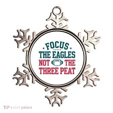 Focus The Eagle Not The Three Peat Football Team Lover Philadelphia Ornament