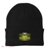 Front Toward Enemy Military Claymore Mine Front Toward Enemy Beanie thumb 0