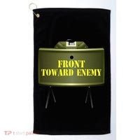 Front Toward Enemy Military Claymore Mine Front Toward Enemy Golf Towel thumb 0