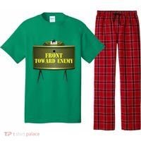 Front Toward Enemy Military Claymore Mine Front Toward Enemy Pajama Set thumb 0