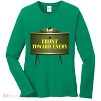 Front Toward Enemy Military Claymore Mine Front Toward Enemy Women's Long Sleeve Shirt thumb 0