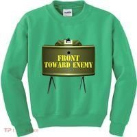 Front Toward Enemy Military Claymore Mine Front Toward Enemy Kids Sweatshirt thumb 0