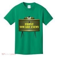 Front Toward Enemy Military Claymore Mine Front Toward Enemy Kids T-Shirt thumb 0