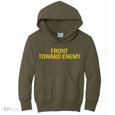 Front Toward Enemy Kids Hoodie