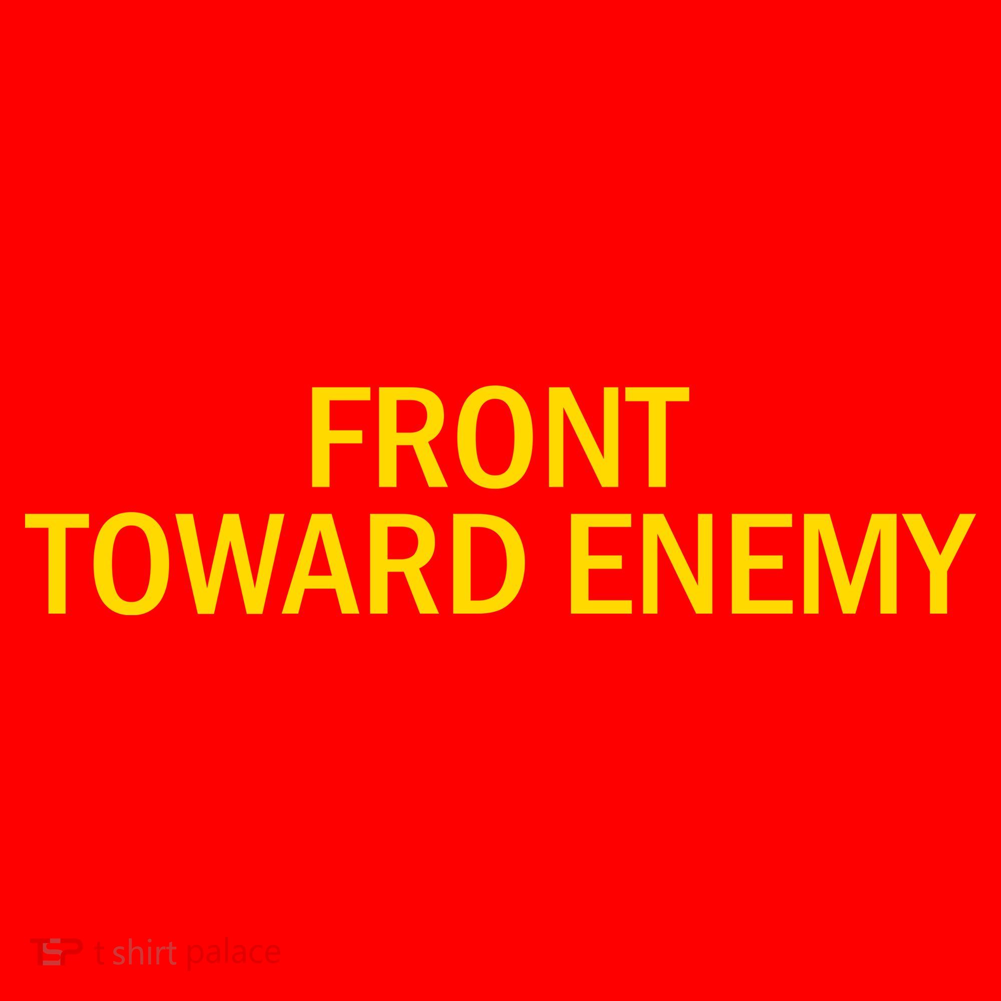 Front Toward Enemy Santa Hat