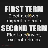 First Term Elect A Clown Expect A Circus Second Term Elect Coaster thumb 2
