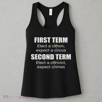 First Term Elect A Clown Expect A Circus Second Term Elect Women's Tank Top thumb 3