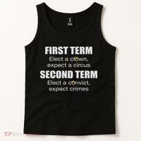 First Term Elect A Clown Expect A Circus Second Term Elect Tank Top thumb 2